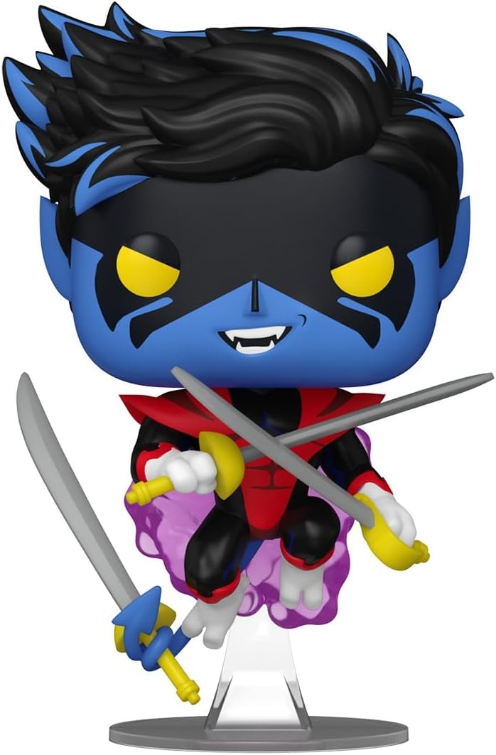 X-Men '97 Nightcrawler Funko Pop! Vinyl Figure #1538 with Funko Protector