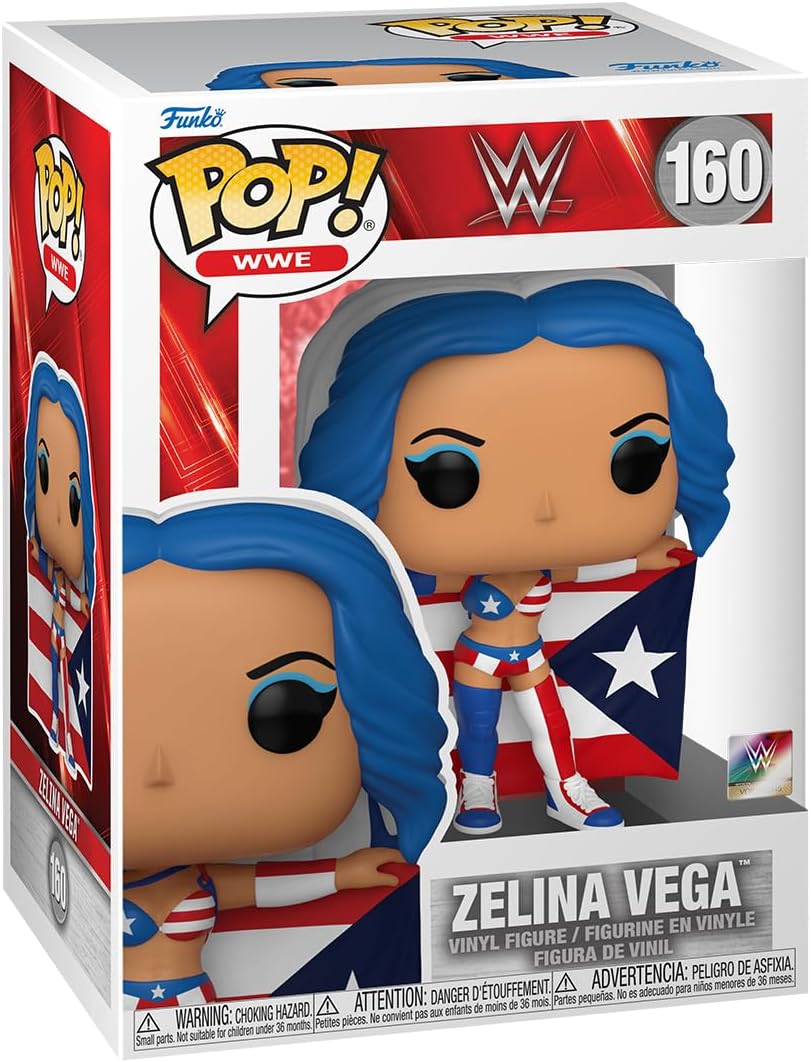 WWE Zelina Vega Funko Pop! Vinyl Figure #160 with Funko Protector