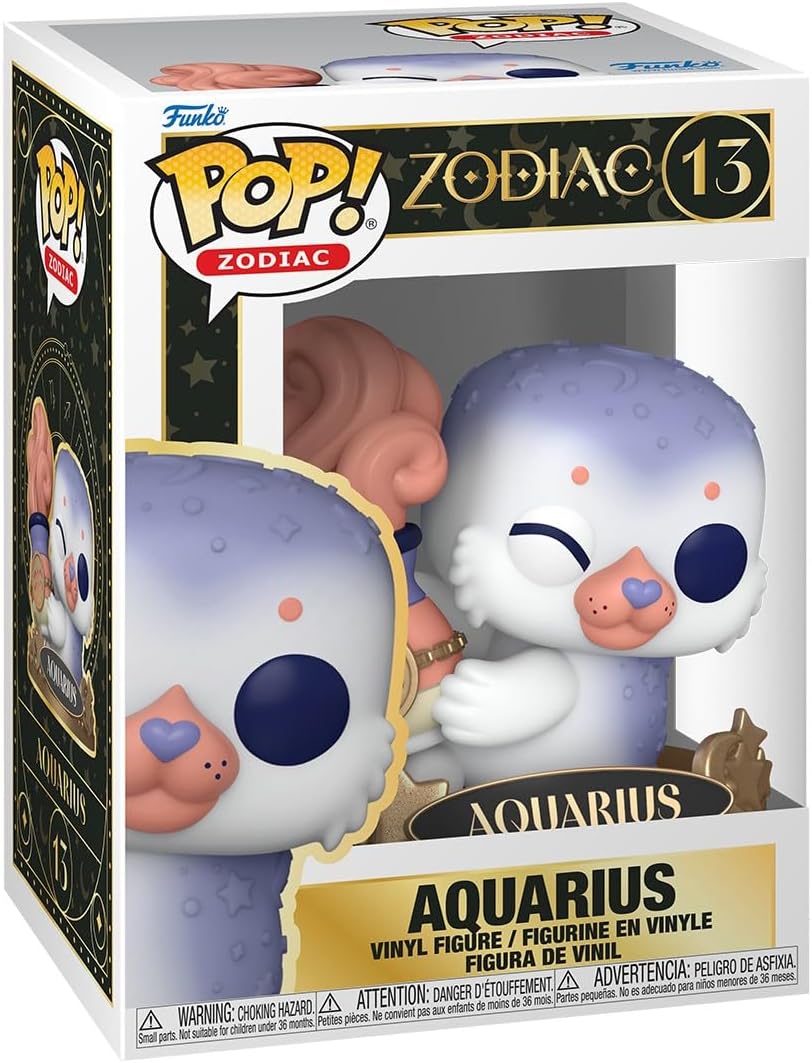 Zodiac Aquarius Funko Pop! Vinyl Figure #13 with Funko Protector