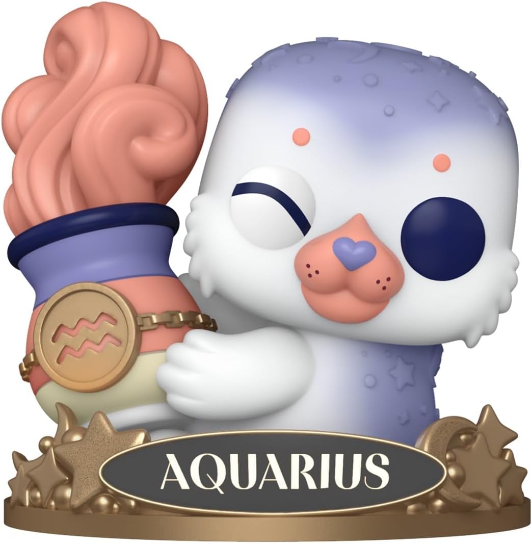 Zodiac Aquarius Funko Pop! Vinyl Figure #13 with Funko Protector