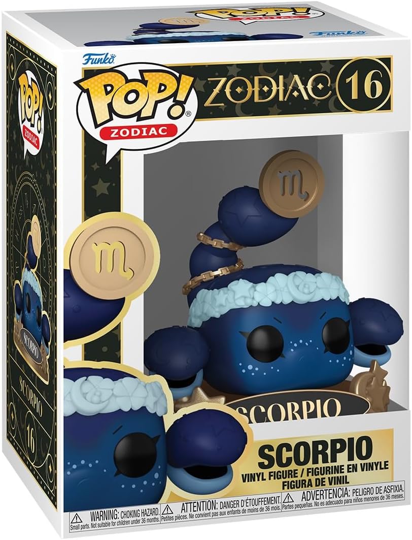 Zodiac Scorpio Funko Pop! Vinyl Figure #16 with Funko Protector