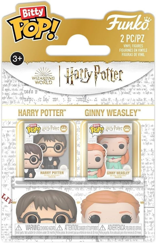 Funko Bitty Pop! Harry Potter: Harry Potter & Ginny Weasley 2-Pack