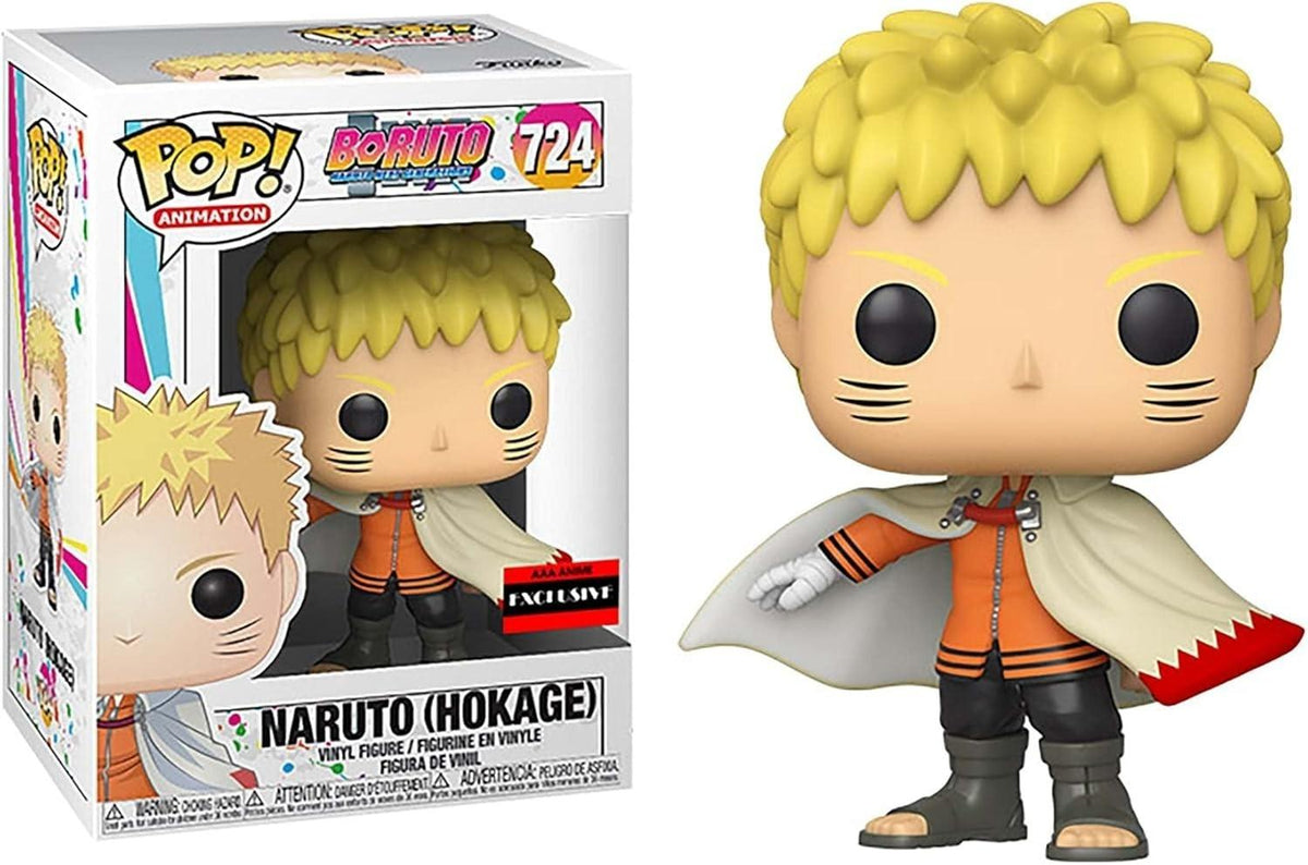 Funko Pop! Animation Boruto: Naruto (Hokage) AAA Anime (Excl.) #724 w/ Protector