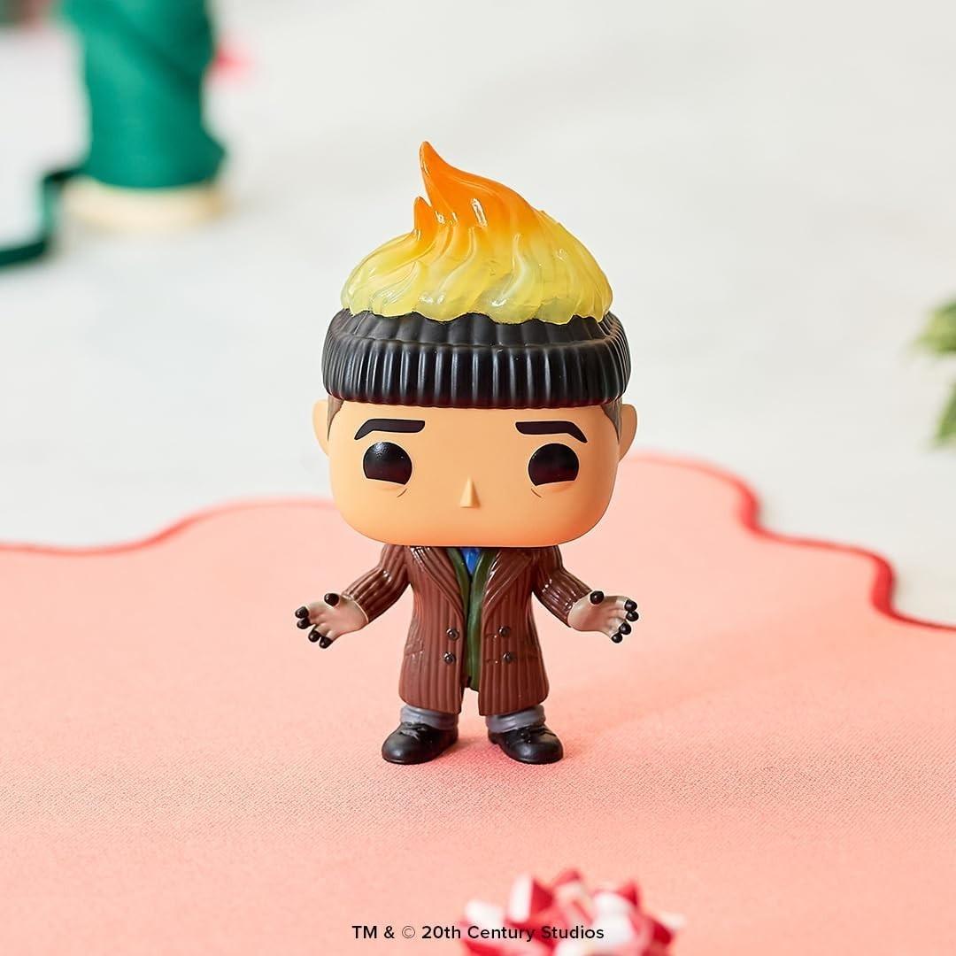 Funko Pop! Movies Home Alone 2 Harry (Beanie on Fire) #1917 w/ Protector
