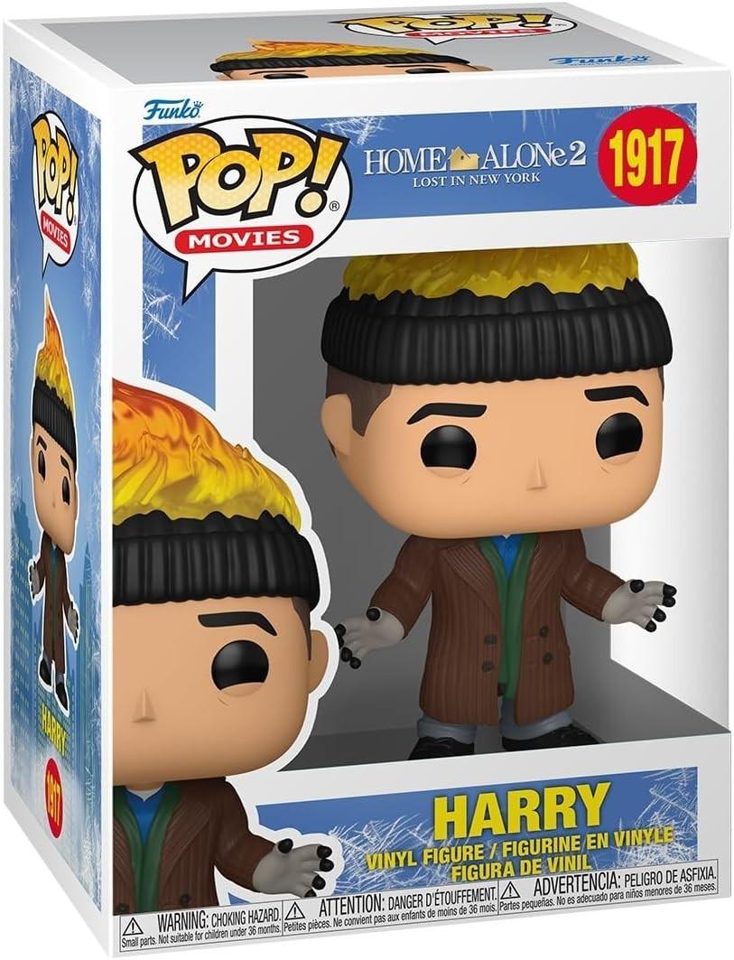 Funko Pop! Movies Home Alone 2 Harry (Beanie on Fire) #1917 w/ Protector