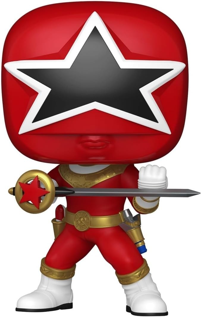 Funko Pop! TV Power Rangers Zeo Red Zeo Ranger #1714 w/ Protector