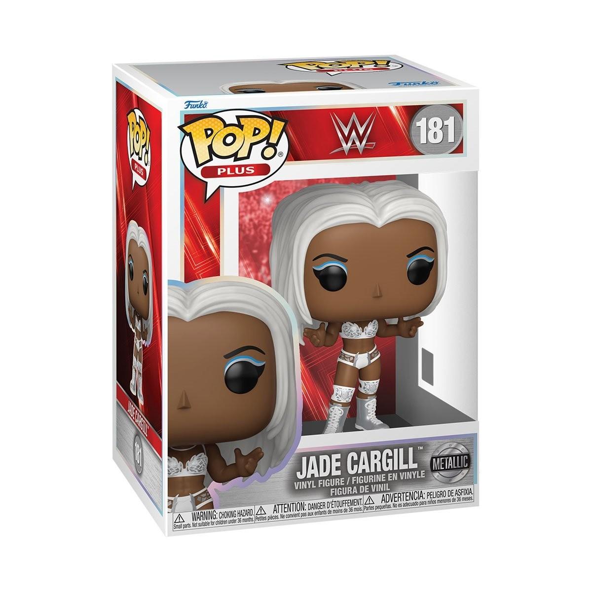 Funko Pop! Plus WWE Jade Cargill (Metallic) Vinyl Figure #181 with Funko Protector