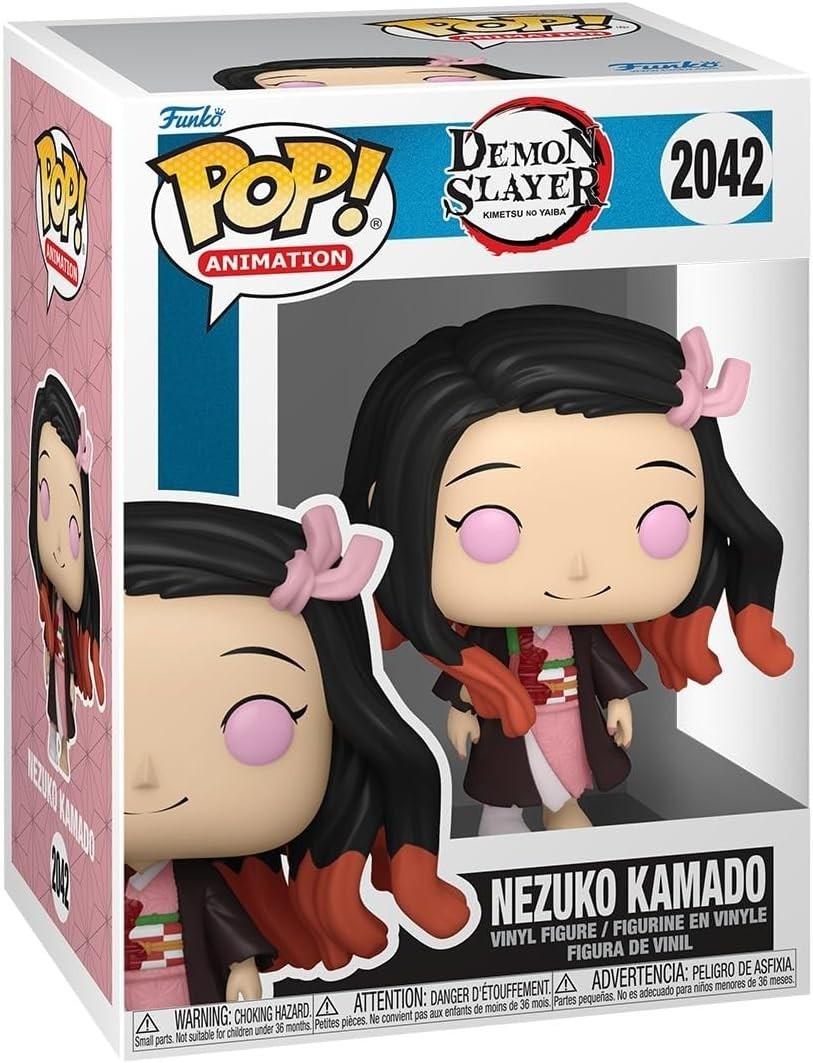 Funko Pop! Anime Demon Slayer Nezuko Kamado (Smiling) Vinyl #2042 with Funko Protector