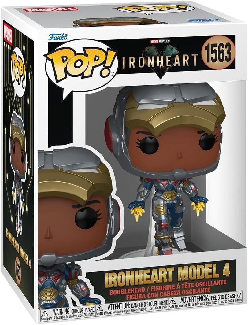 Funko Pop! Marvel Ironheart- Ironheart Model 4 Vinyl Figure #1563 w/ Protector