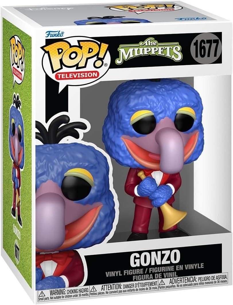 Funko Pop! Televison The Muppets - Gonzo Vinyl Figure #1677 w/ Protector