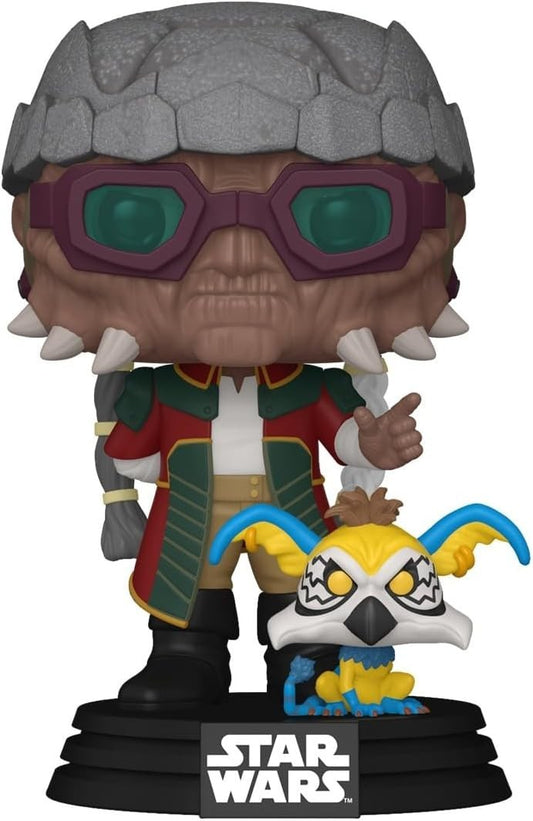 Funko Pop! & Buddy Star Wars: Clone Wars Hondo and Pikk Vinyl Figure #808 with Funko Protector