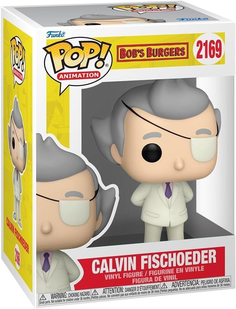 Funko Pop! Animation Bob's Burgers - Calvin Fischoeder Vinyl #2169 w/Protector