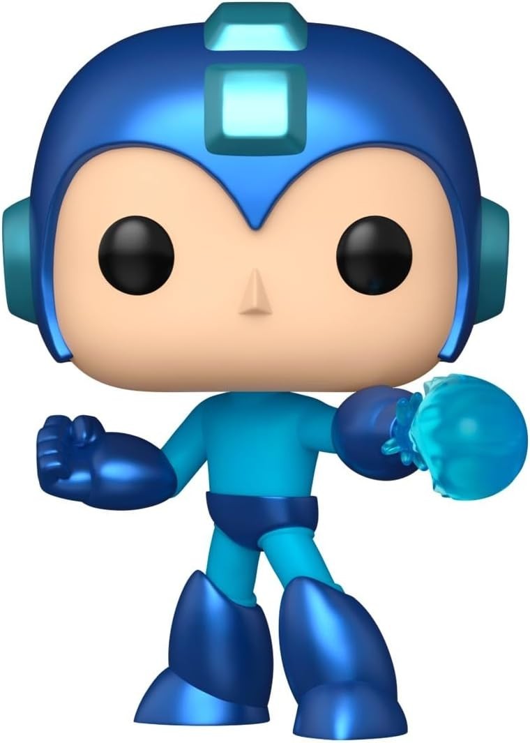 Funko Pop! Games Mega Man (Funko Fusion) Vinyl Figure #1097 w/ Protector