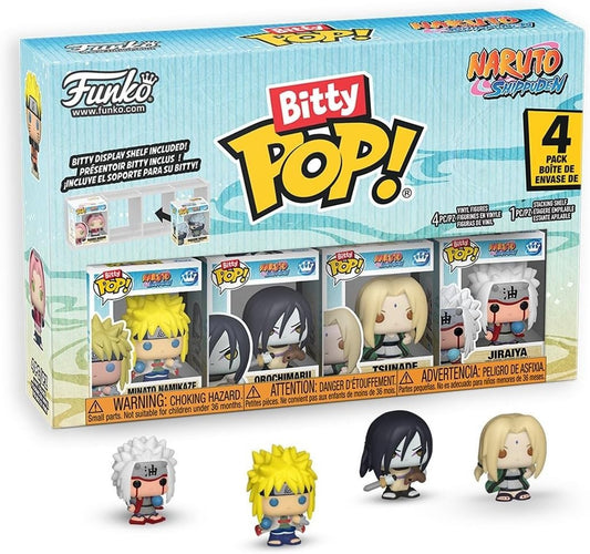 Funko Bitty Pop! Naruto: Shippuden 4-Pack Team 2