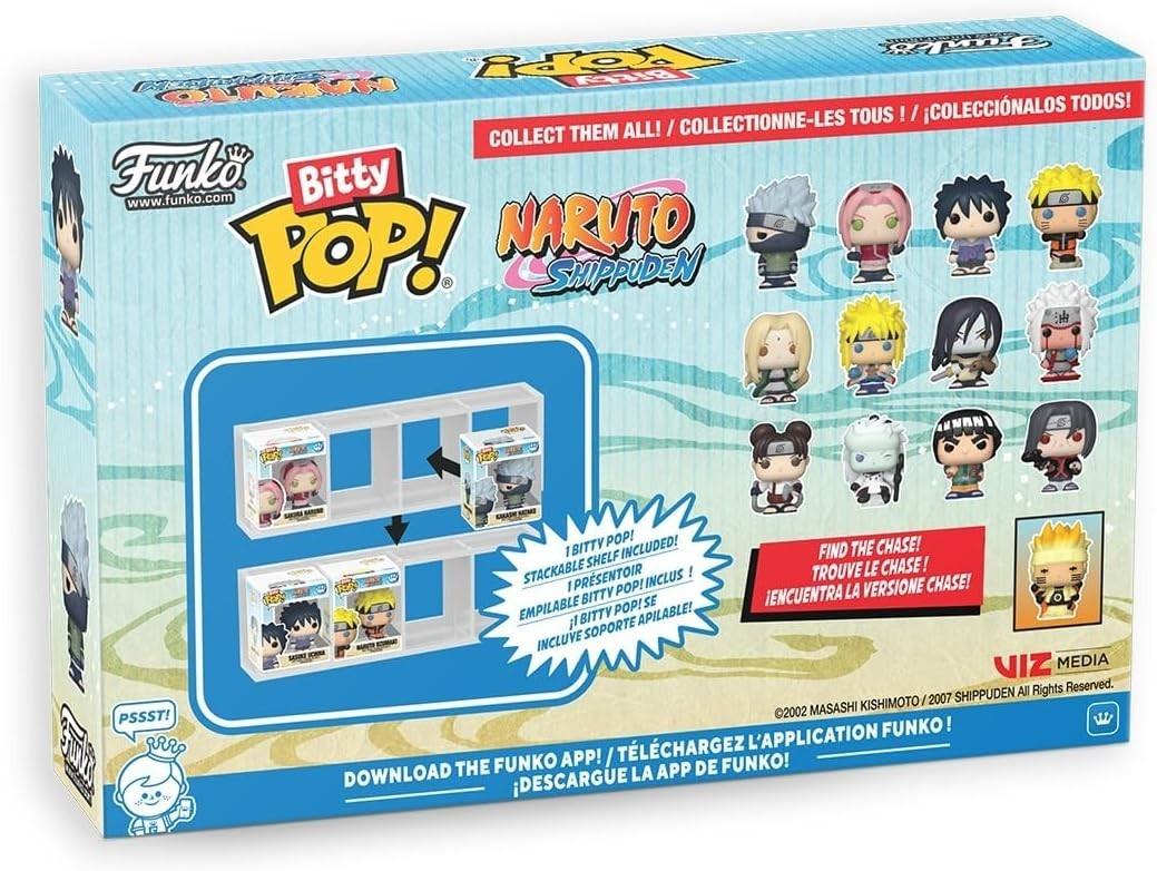 Funko Bitty Pop! Naruto: Shippuden 4-Pack Team 2