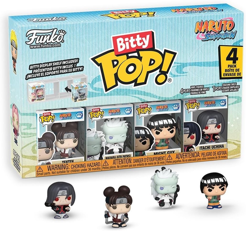 Funko Bitty Pop! Naruto Shippuden 4-Pack Battles