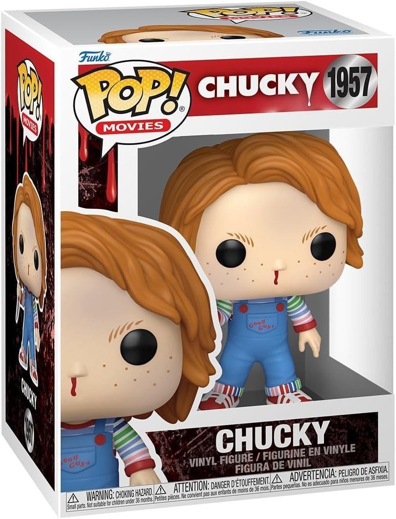 Funko Pop! Movies Child's Play 2 Chucky (Bloody Nose) Vinyl Figure #1957 with Funko Protector