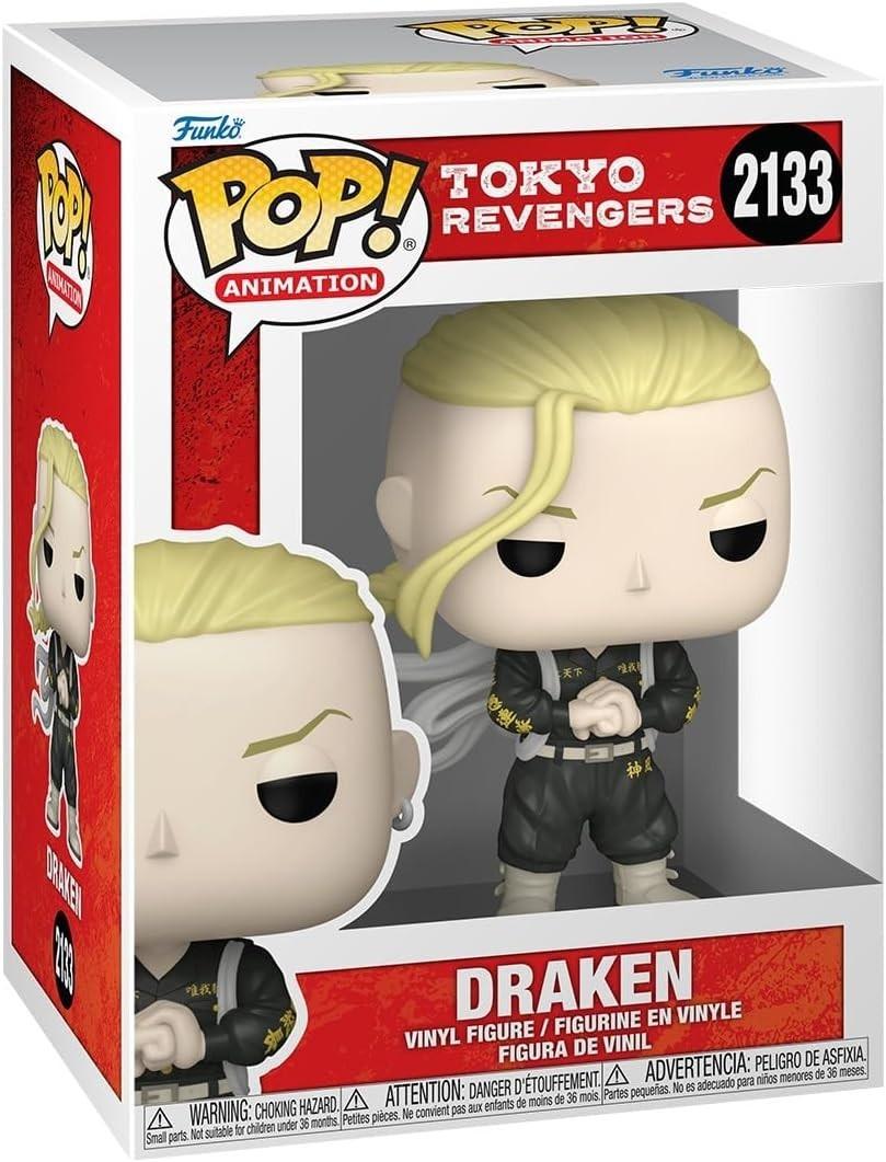 Funko Pop! Anime Tokyo Revengers Draken Vinyl Figure #2133 w/ Protector