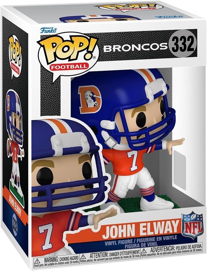 Funko Pop! NFL Legends Denver Broncos John Elway Vinyl Figure #332 with Funko Protector