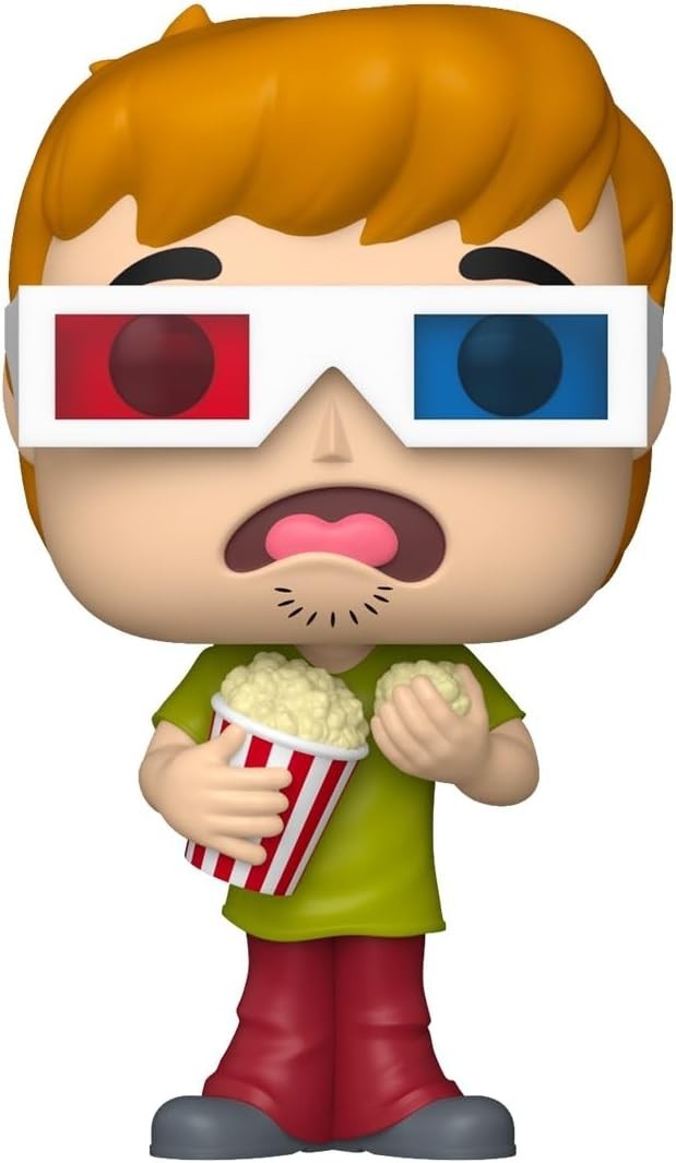 Funko Pop! Animation Scooby-Doo: Shaggy with 3D Glasses Vinyl Figure #2039 with Funko Protector