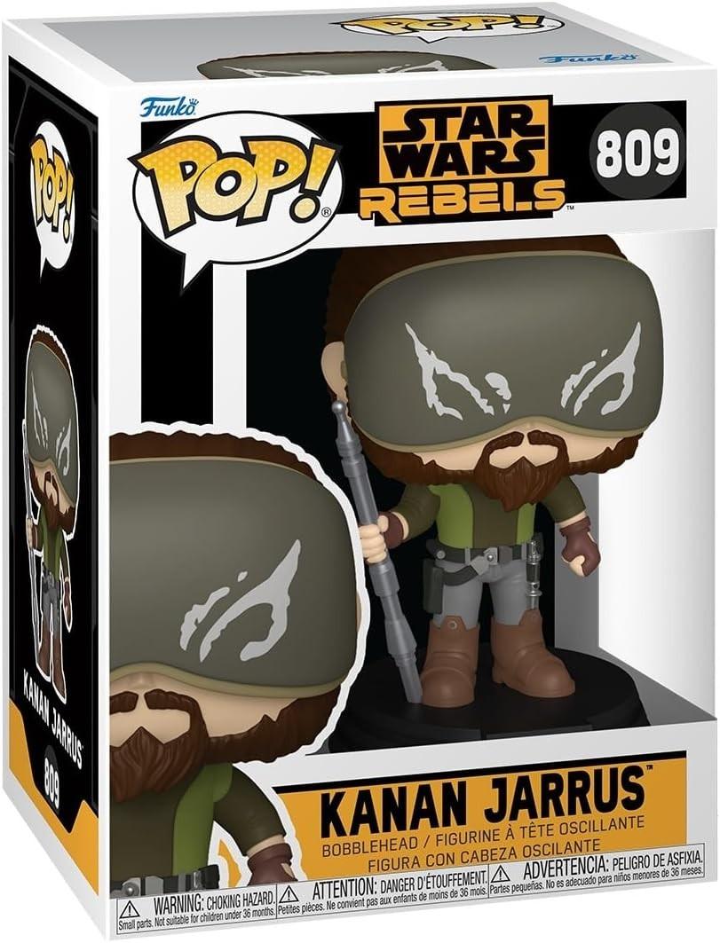 Funko Pop! Star Wars: Rebels Kanan Jarrus Vinyl Figure #809 with Funko Protector