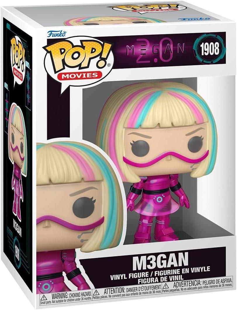 Funko Pop! Movies M3GAN 2.0 M3GAN (Cyberpunk) Vinyl Figure #1908 with Funko Protector