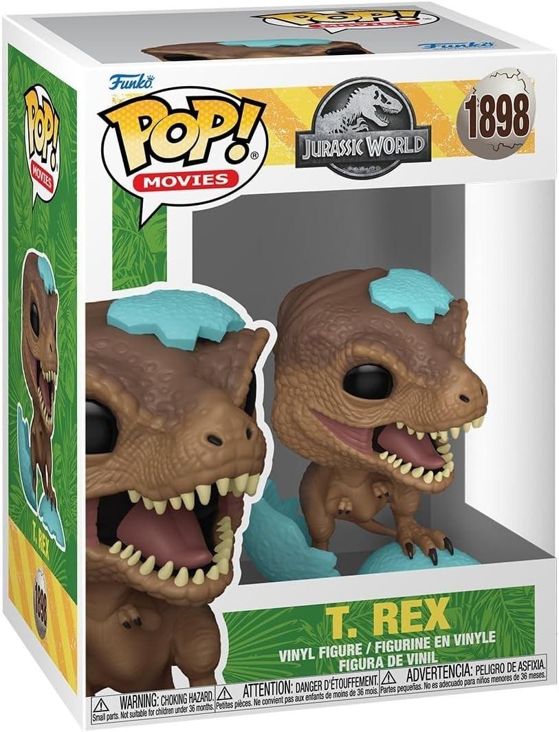 Funko Pop! Movies Jurassic Park T. Rex (Blue Egg) Vinyl #1898 w/ Protector