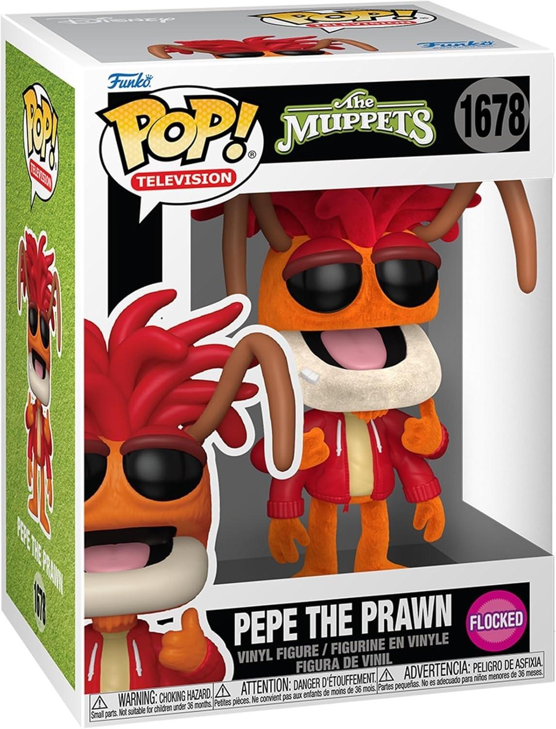 Funko Pop! Television Pepe the Prawn (Flocked) Vinyl #1678 Specialty Series