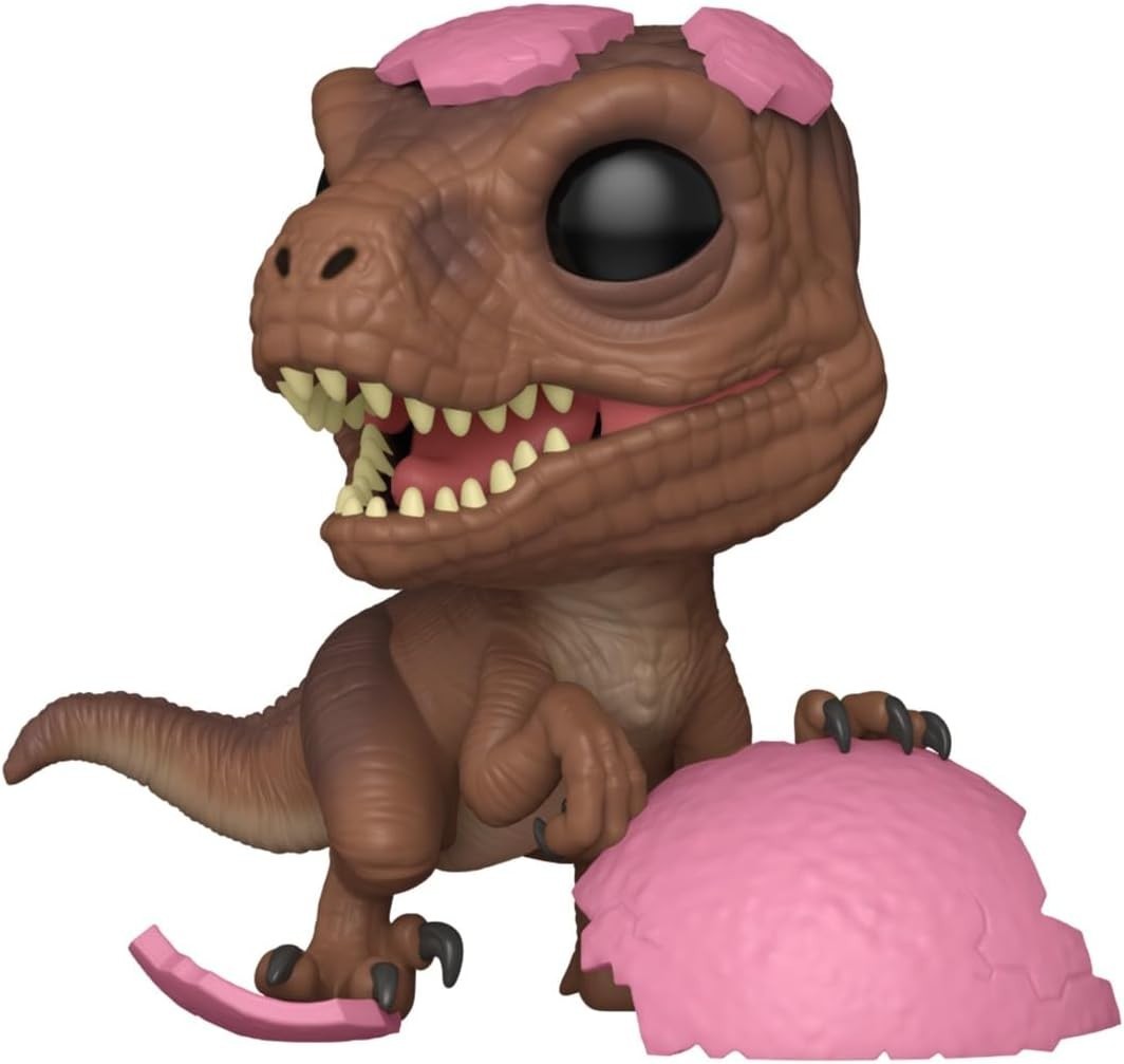 Funko Pop! Movies Jurassic Park Raptor (Pink Egg) Vinyl #1897 w/ Protector