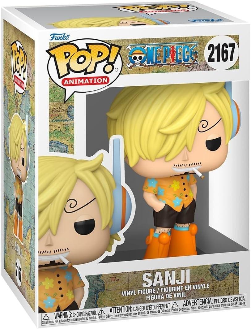 Funko Pop! Anime One Piece Sanji (Egghead Arc) Vinyl Figure #2167 w/ Protector