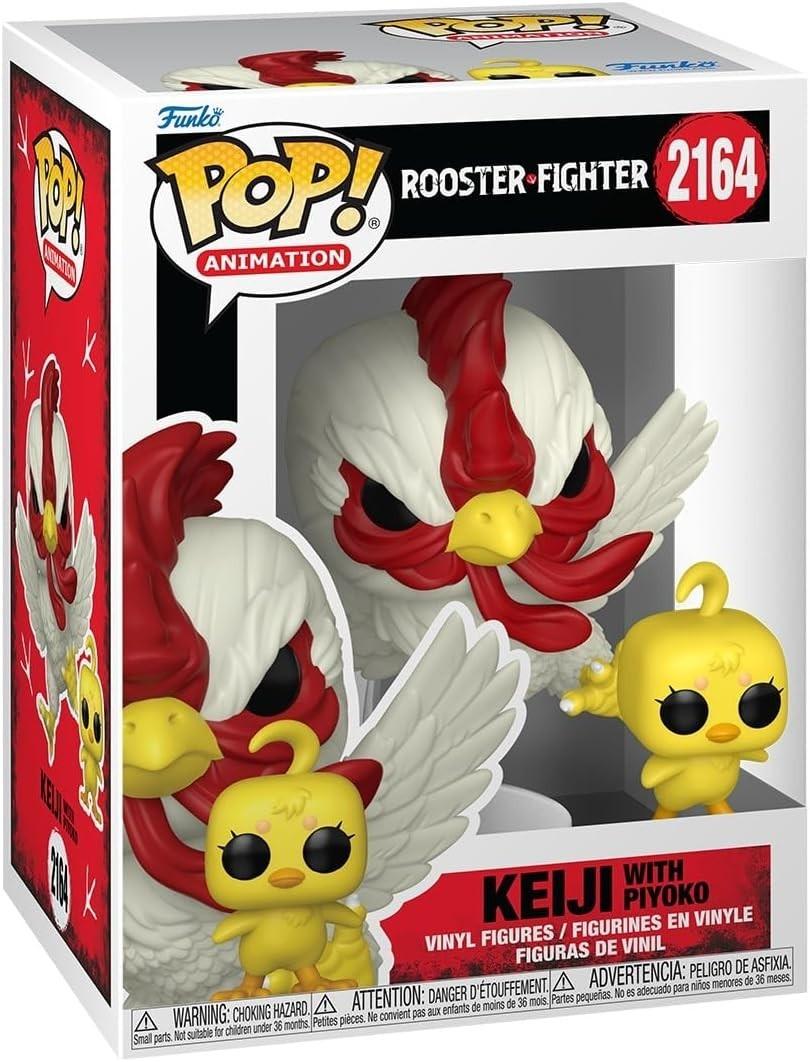 Funko Pop! & Buddy Anime Rooster Fighter Keiji with Piyoko Vinyl #2164