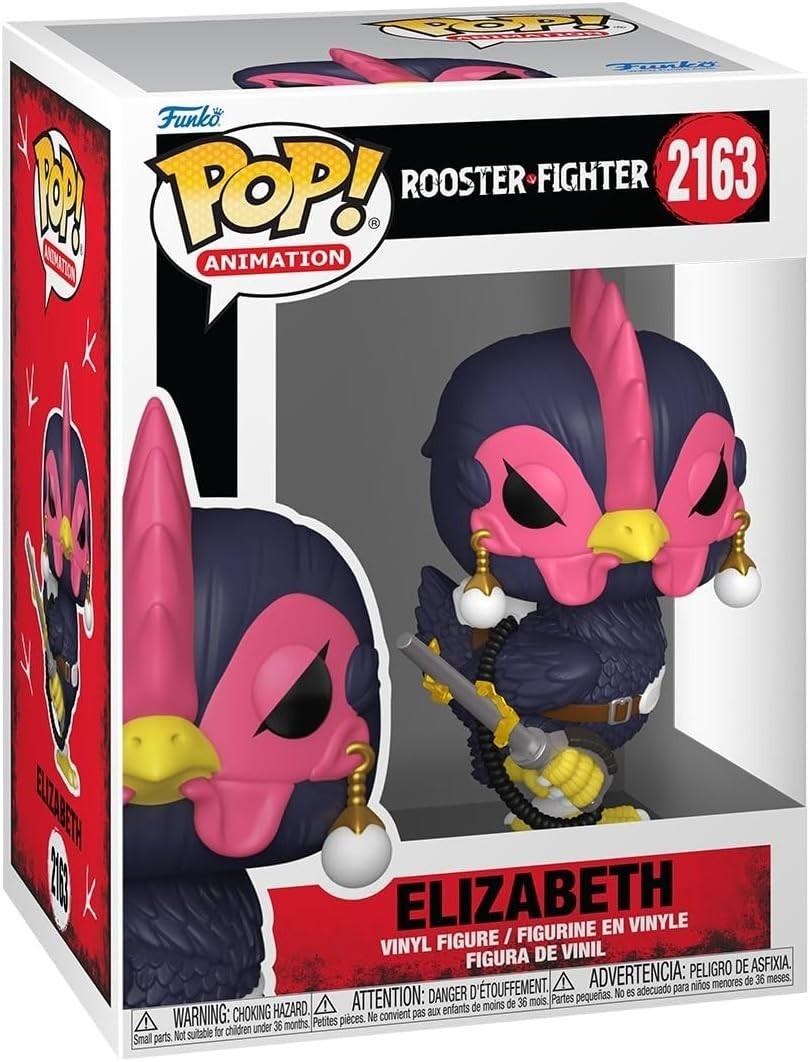Funko Pop! Anime Rooster Fighter Elizabeth Vinyl Figure #2163 w/ Protector