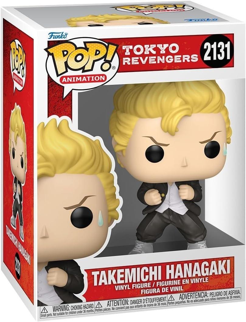 Funko Pop! Anime Tokyo Revengers Takemichi Hanagaki Vinyl #2131 w/ Protector