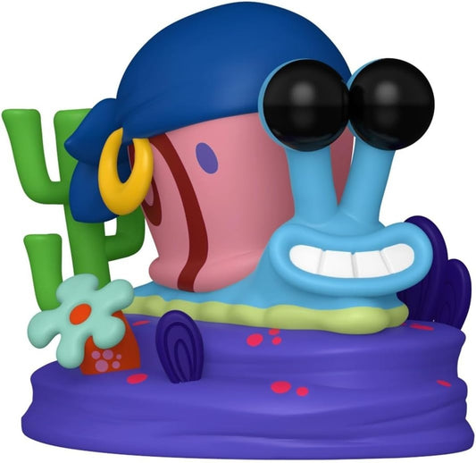 Funko Pop! Movies The SpongeBob Movie (2025) Gary (Pirate) Vinyl Figure #1940 with Funko Protector