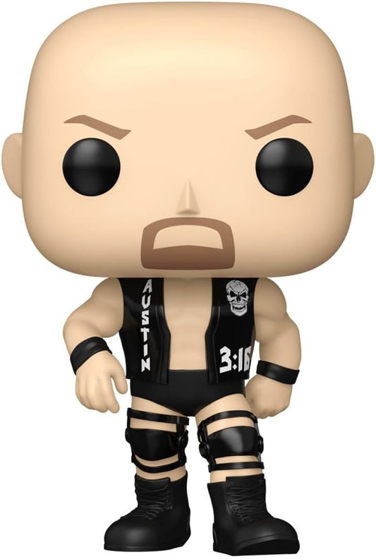 Funko Pop! WWE "Stone Cold" Steve Austin Vinyl Figure #190 with Funko Protector