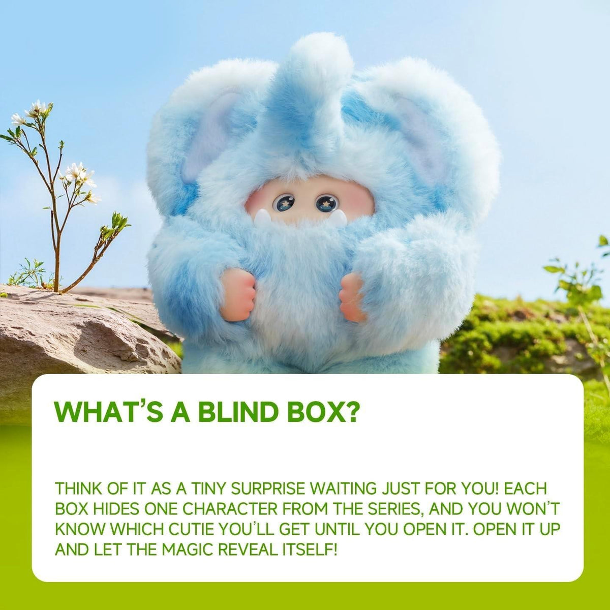Giggle Monster Furry Forest Series Blind-Box Vinyl Plush (RANDOM)