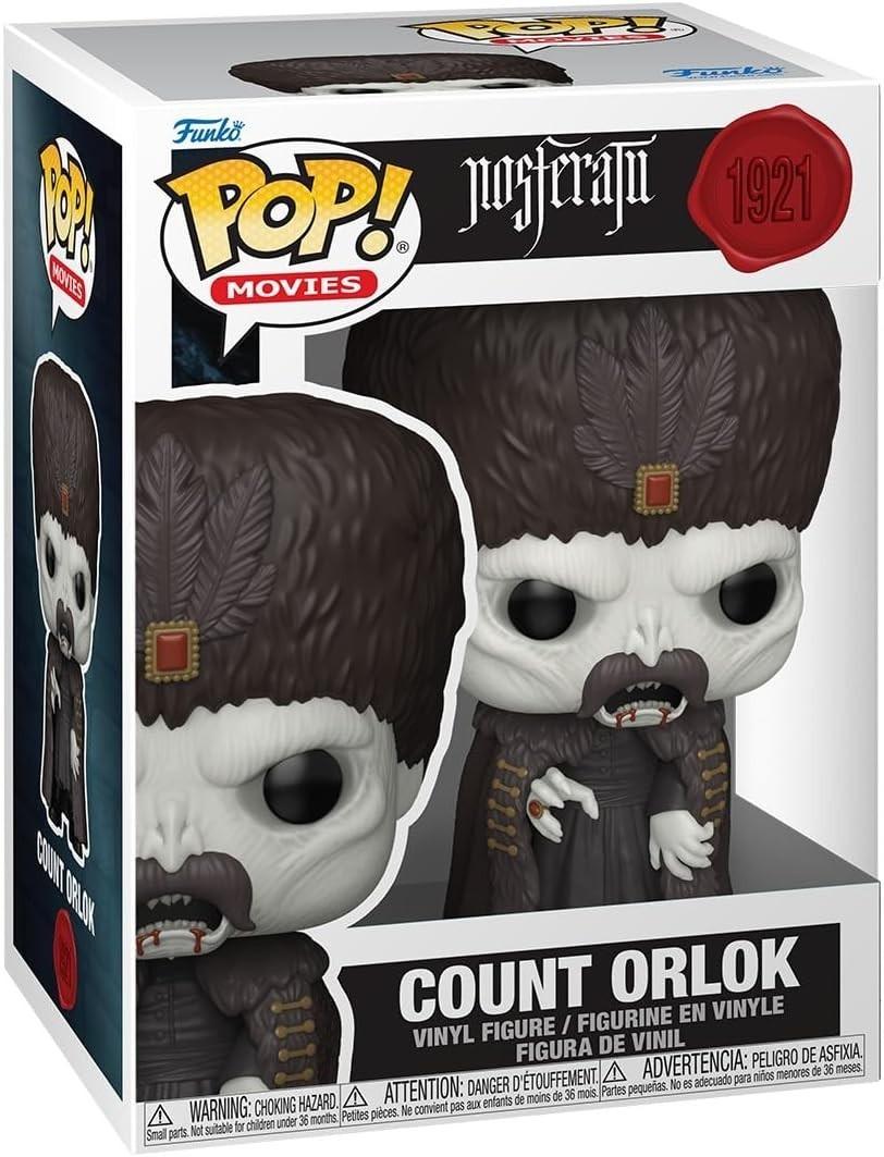 Funko Pop! Movies Nosferatu (2024) Count Orlok with Coat Vinyl Figure #1921 with Funko Protector