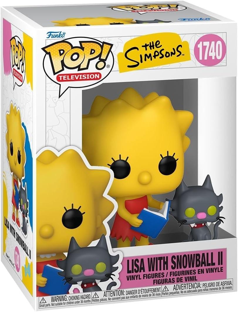 Funko Pop! & Buddy Television The Simpsons Lisa with Snowball II Vinyl #1740