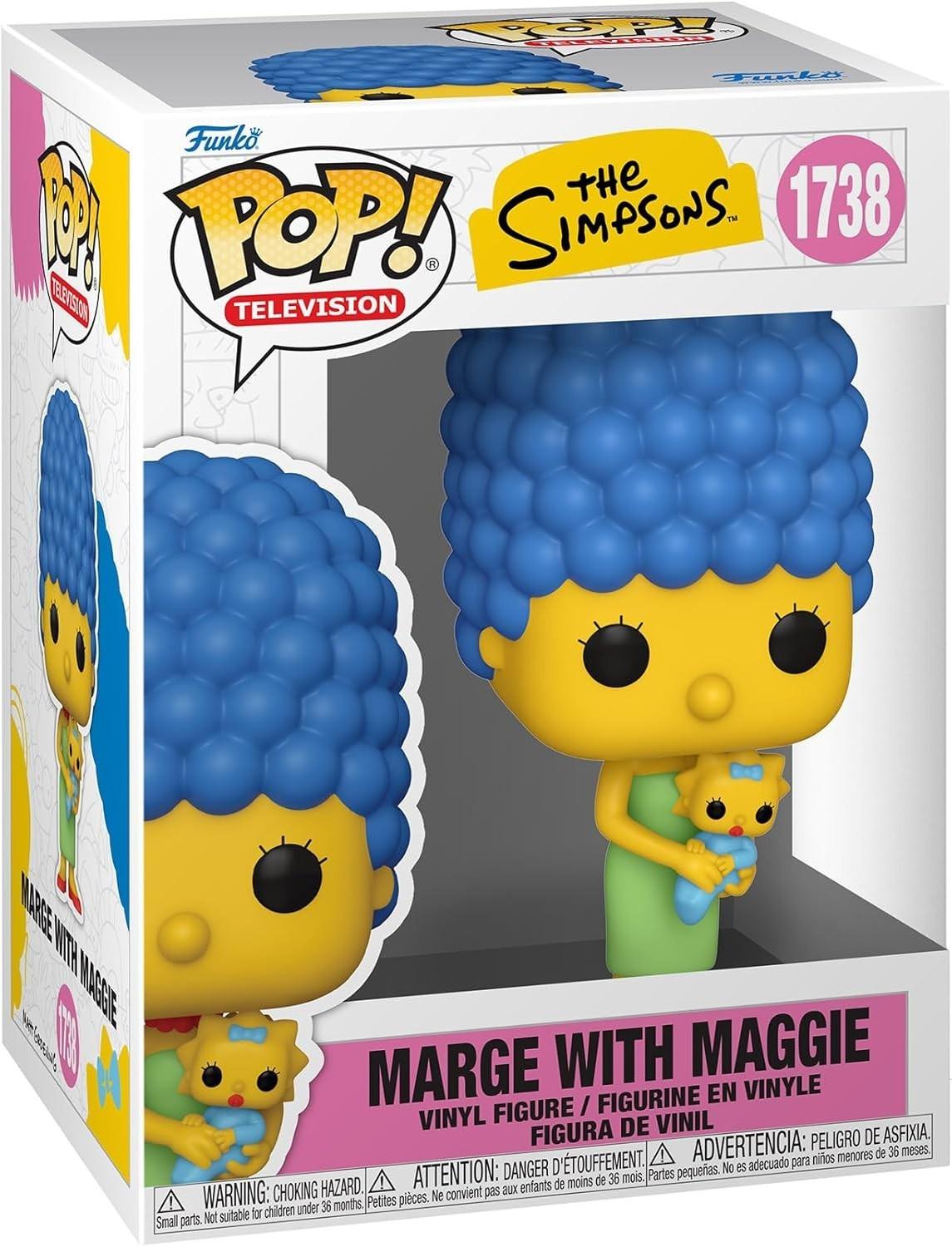 Funko Pop! Television The Simpsons Marge with Maggie Vinyl Figure #1738