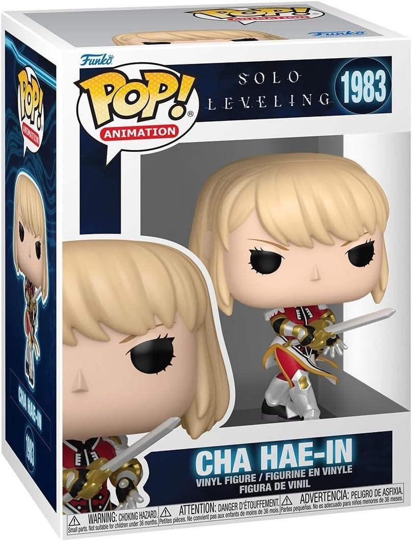 Funko Pop! Anime Solo Leveling Cha Hae-In Vinyl Figure #1983 w/ Protector