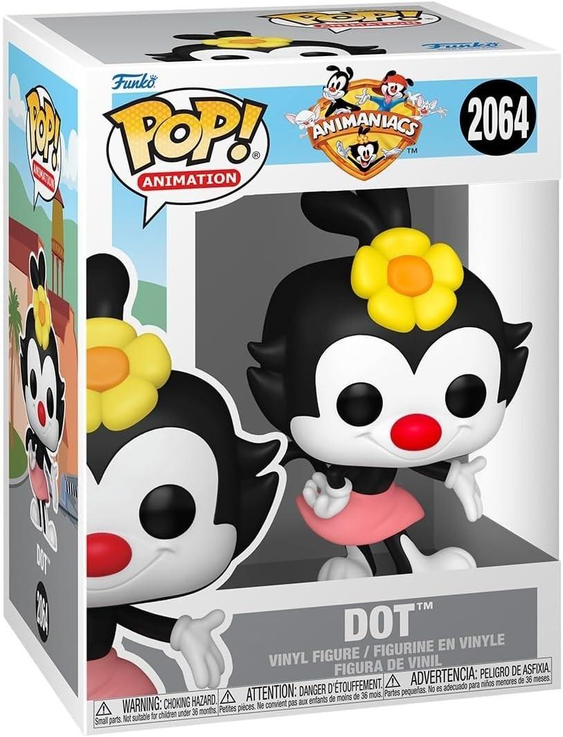 Funko Pop! Animation Animaniacs Dot Warner Vinyl Figure #2064 w/ Protector