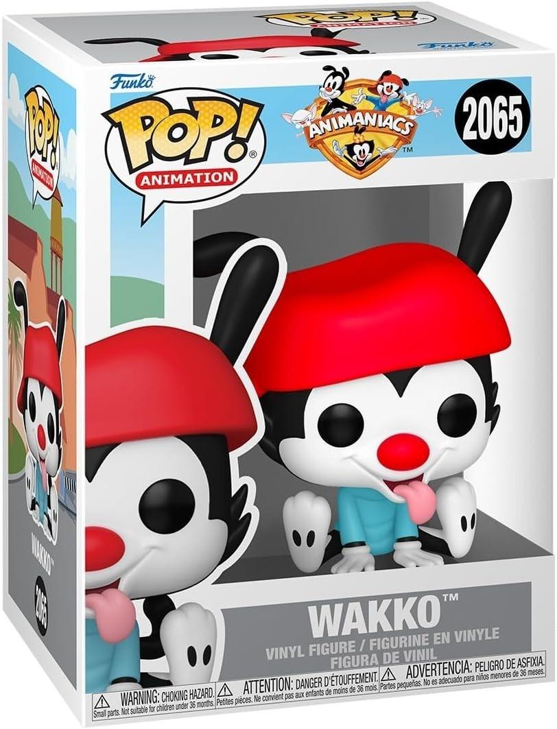Funko Pop! Animation Animaniacs Wakko Warner Vinyl Figure #2065 w/ Protector