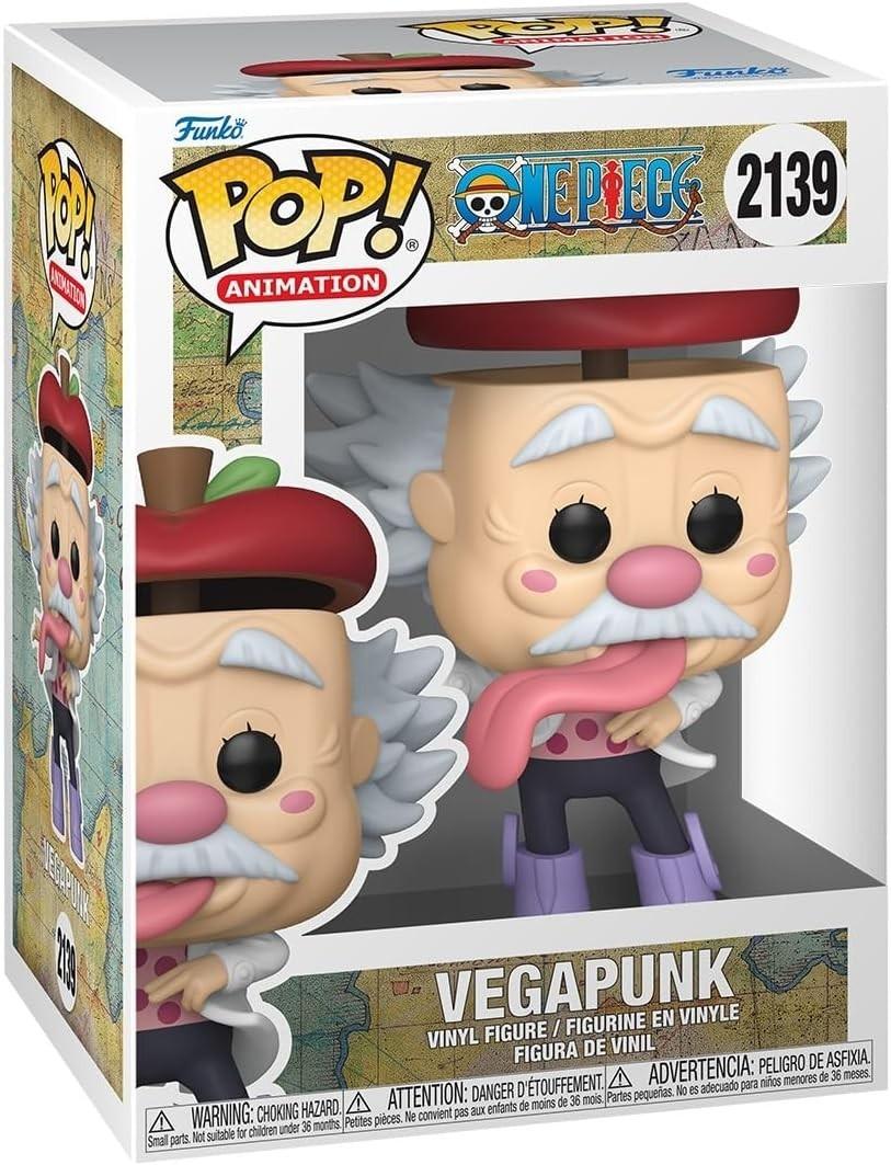 Funko Pop! Anime One Piece Vegapunk (Egghead Arc) Vinyl #2139 w/ Protector