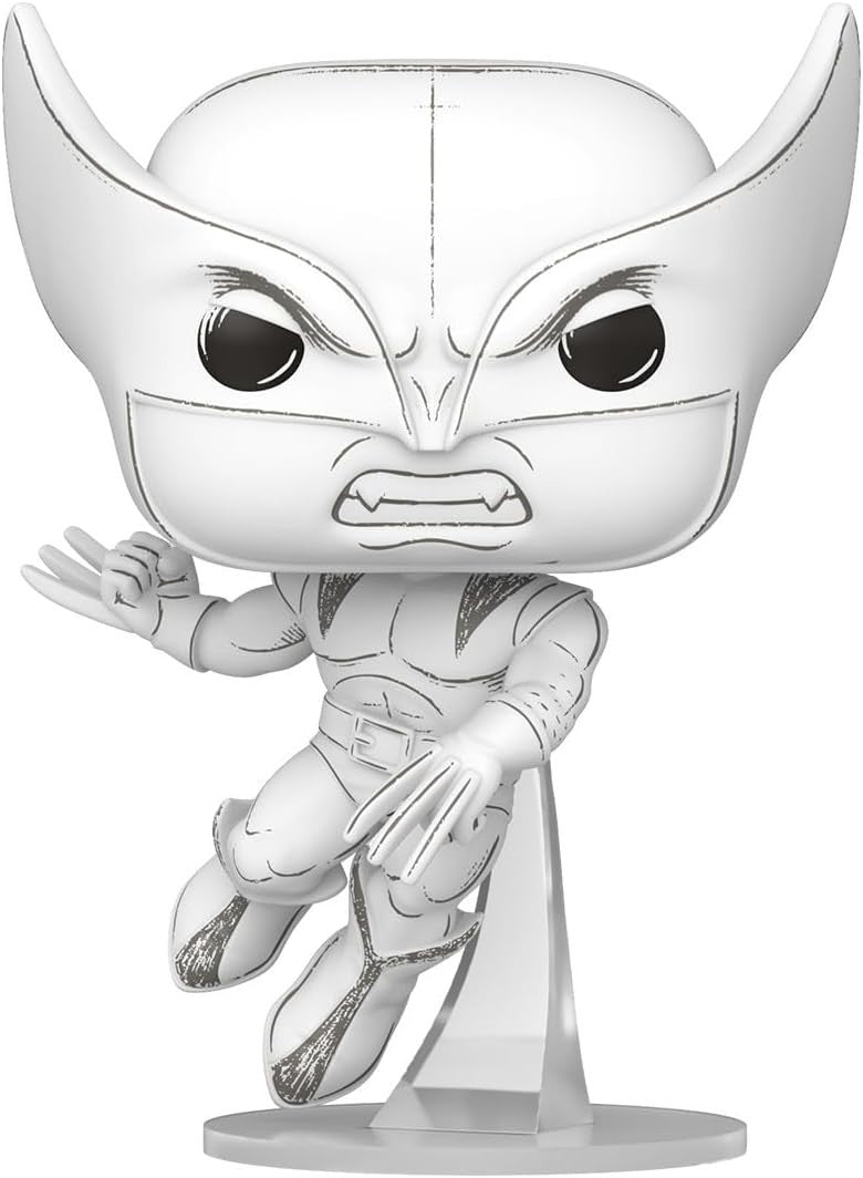 Funko Pop! Marvel Wolverine (Sketched Deco) Vinyl Figure #1573 w/ Protector