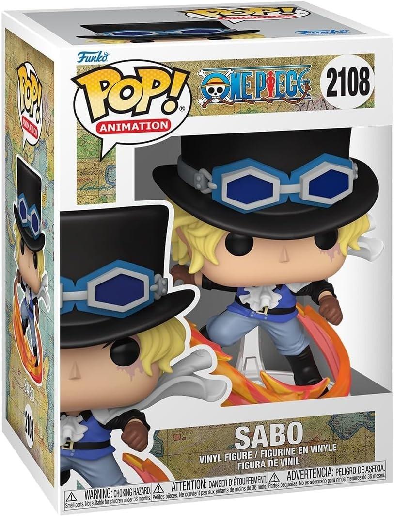 Funko Pop! Anime One Piece Sabo Attacking with Pipe Vinyl Figure #2108