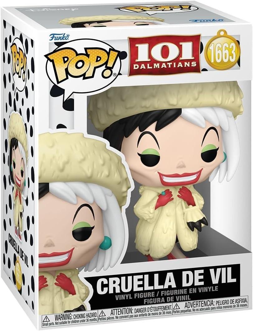 Funko Pop! Disney 101 Dalmatians Cruella de Vil (Classic) Vinyl Figure #1663