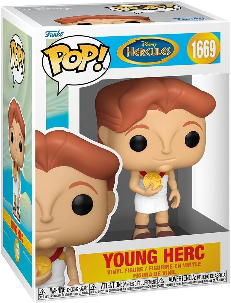 Funko Pop! Disney Hercules Young Herc Vinyl Figure #1669 w/ Protector