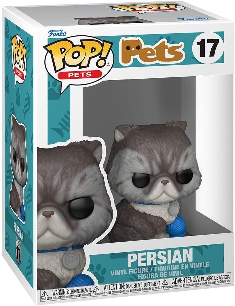 Funko Pop! Pets Persian Cat Vinyl Figure #17 with Funko Protector