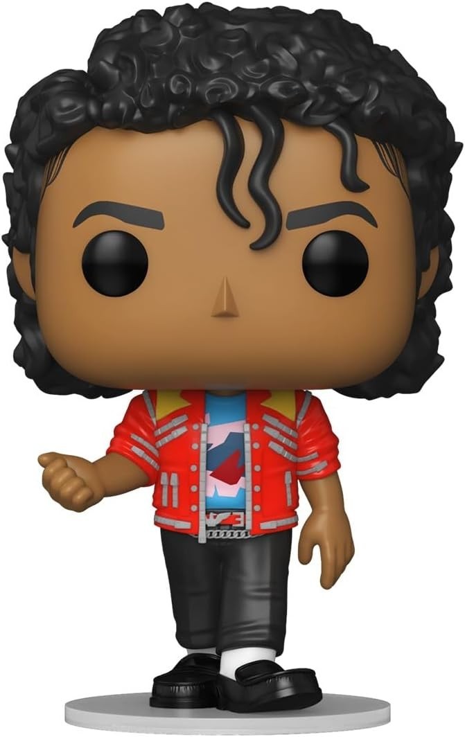 Funko Pop! Rocks Michael Jackson (Beat It) Vinyl Figure #491 with Funko Protector