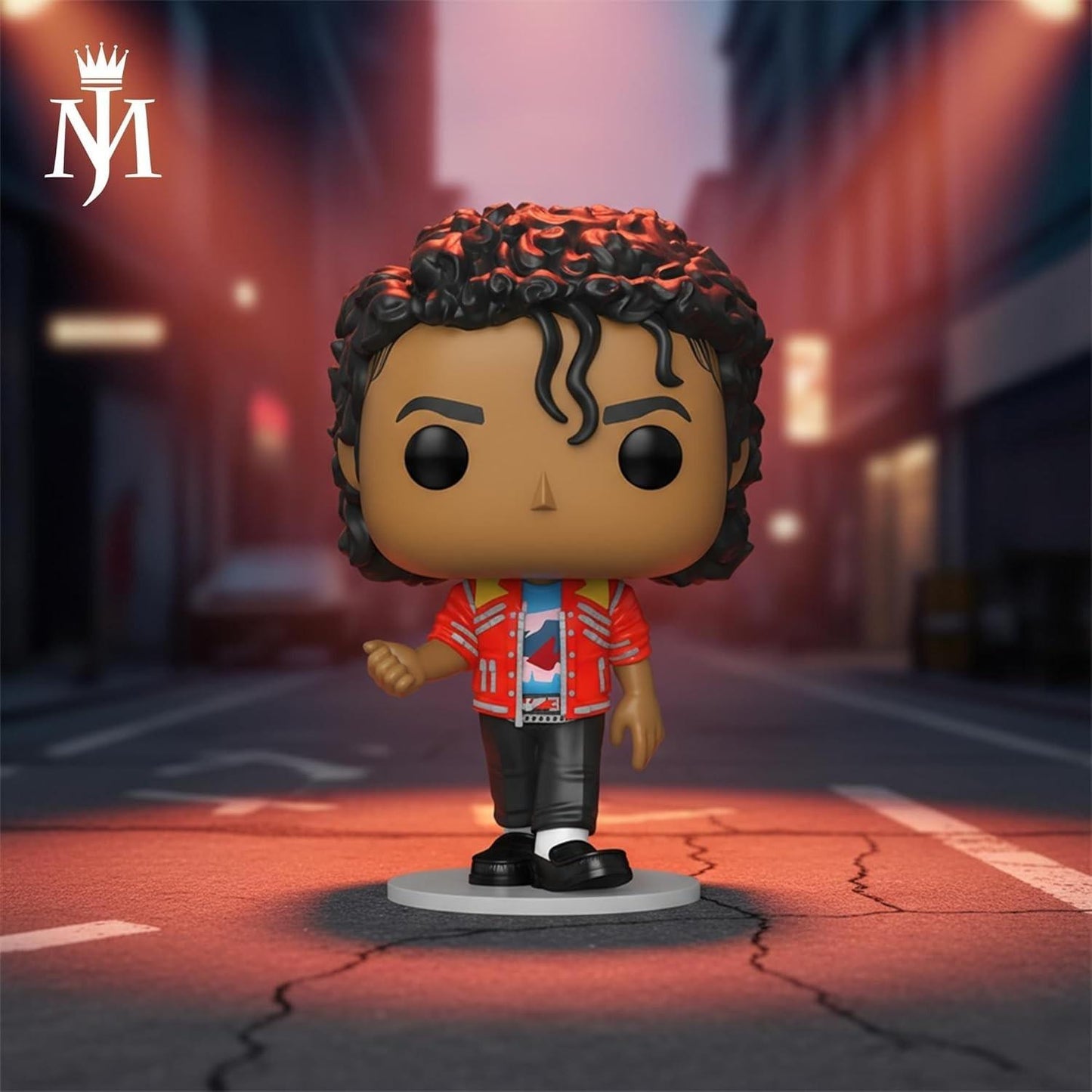 Funko Pop! Rocks Michael Jackson (Beat It) Vinyl Figure #491 with Funko Protector
